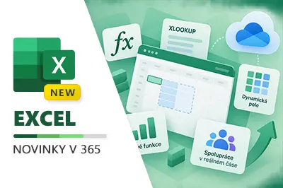 Online kurz Novinky v Excelu 365