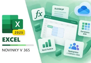 Online kurz Novinky v Excelu 365