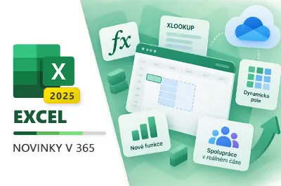 Online kurz Novinky v Excelu 365