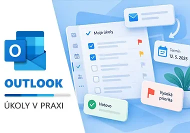 Online kurz Outlook Úkoly
